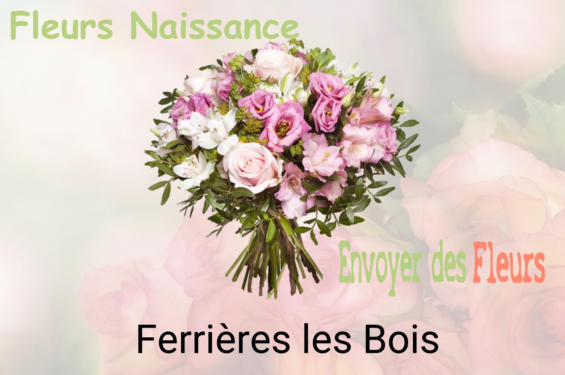 Bouquet de fleurs de naissance livré à Ferrières-les-Bois